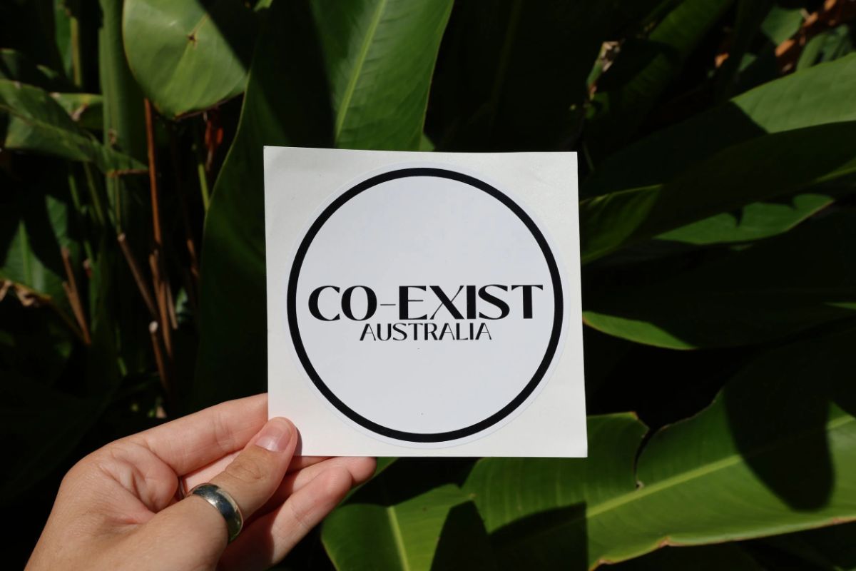 Co-Exist Australia Stickers 3